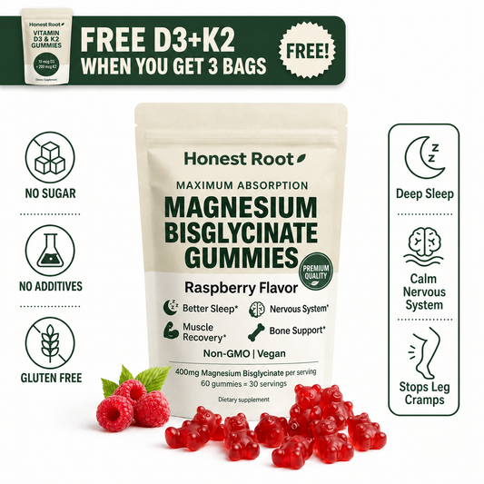 HonestRoot Magnesium Bisglycinate Gummies