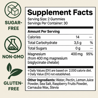 HonestRoot Magnesium Bisglycinate Gummies
